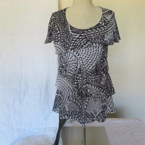 JENNIE & MARLIS RUFFLE BLOUSE